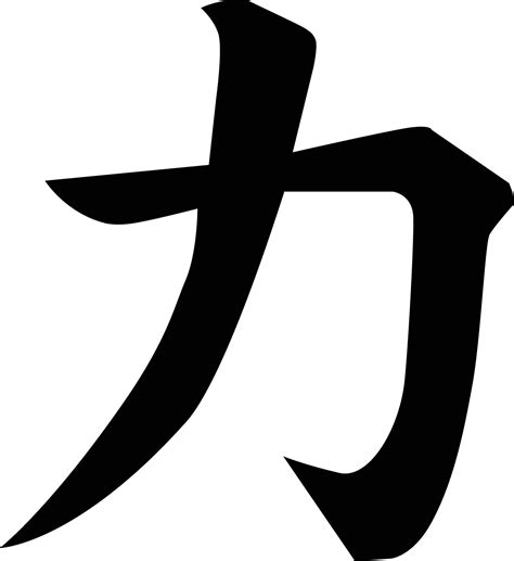 chikara japanese symbol