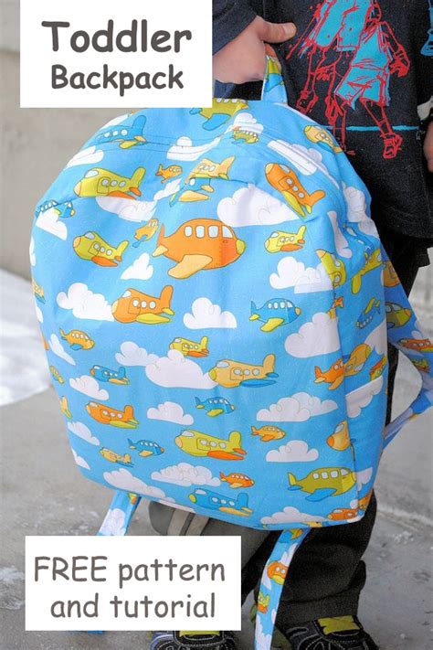 Child's Backpack Pattern Free