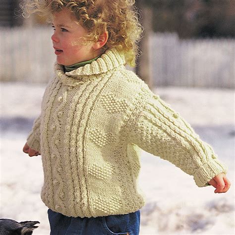 Child's Pullover Knitting Pattern