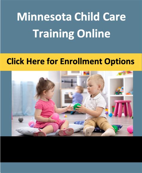 child care training mn