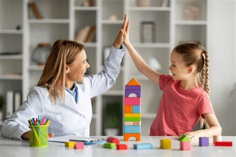 Child Smiling During Therapy