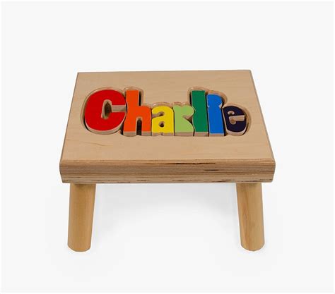 Child Stool With Name