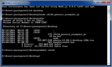 child_process execfilesync example