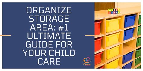 Childcare Storage Ideas