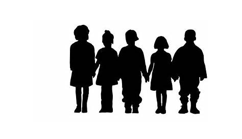 Father Silhouette Son Daughter Family - father png download - 918*1561