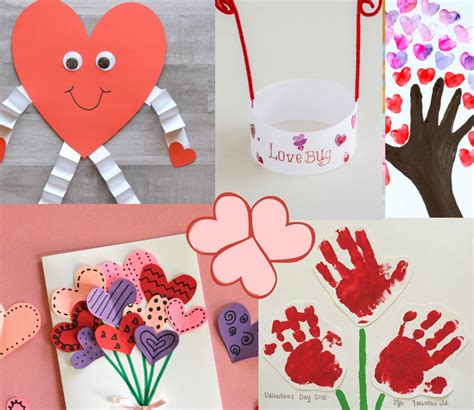 Children's Crafts Valentine's Day