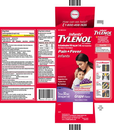 Children's Tylenol Samples