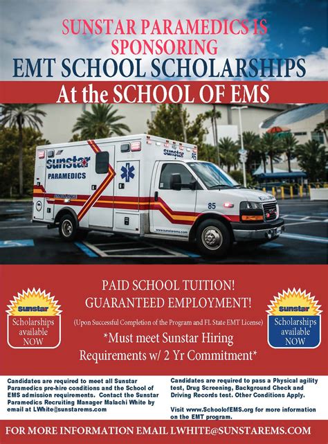 children of ems college scholarships