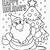 childrens holiday coloring pages