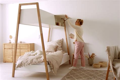 Childrens Bed With Overhead Storage