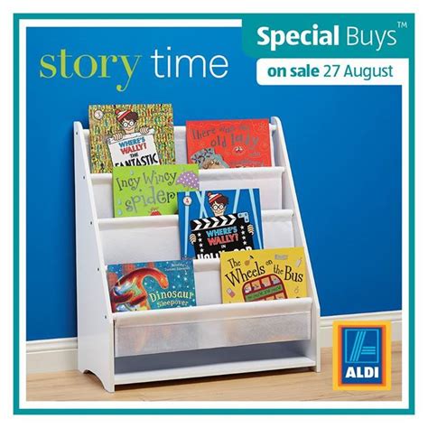 Childrens Bookshelf Aldi