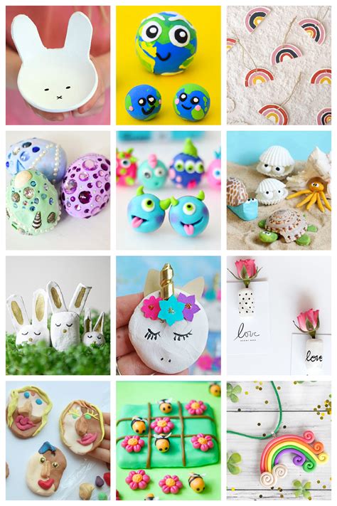 childrens clay ideas