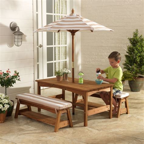 childrens outside table and chair sets