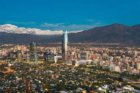 chile's capital is also its largest city