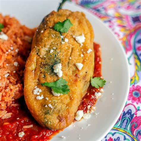 chile relleno recipe not fried