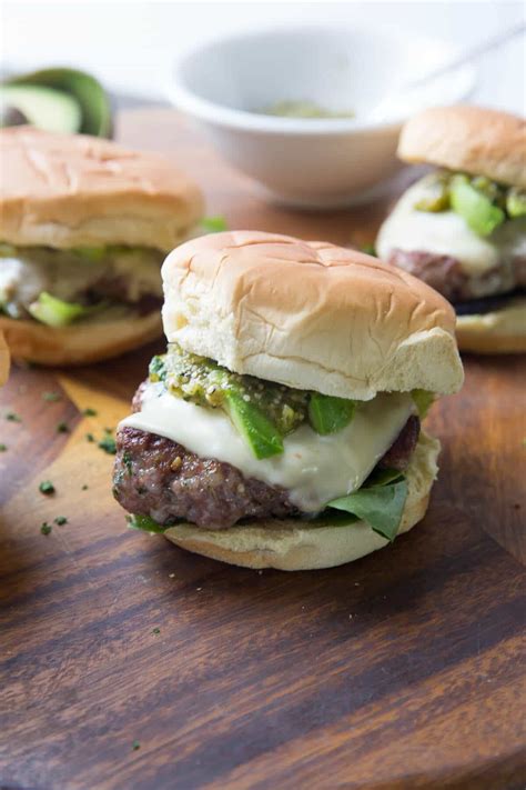 Chile Verde Burger