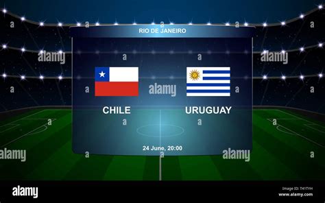 chile vs uruguay marcador
