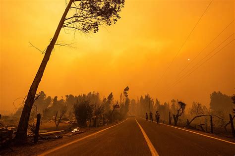 chile wildfires climate change