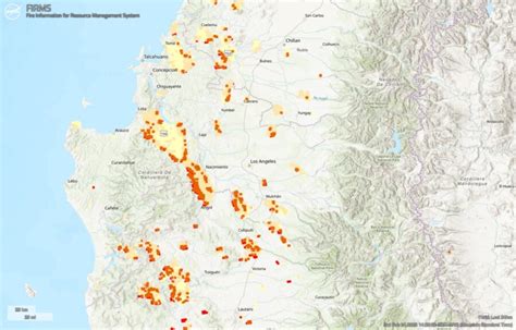 chile wildfires update