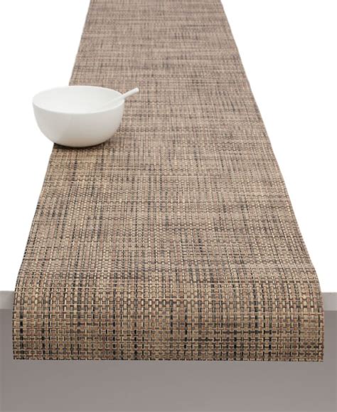 chilewich basketweave table runner
