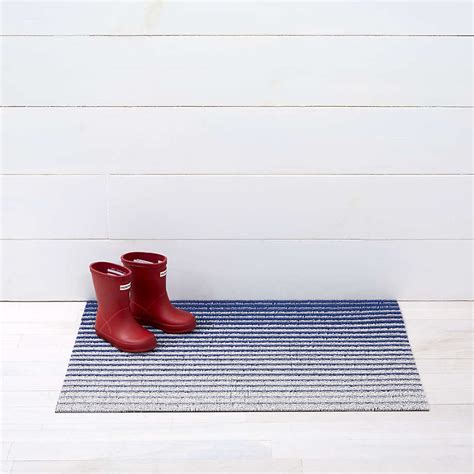 chilewich doormats denim