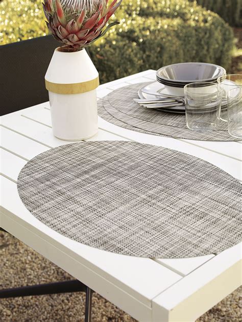 chilewich placemats oval