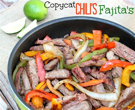 Copycat Chili's Steak Fajitas Recipe (Best Marinade)