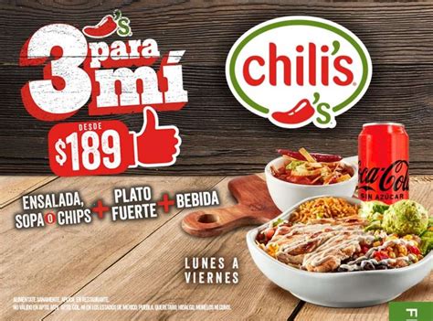 chili's promociones