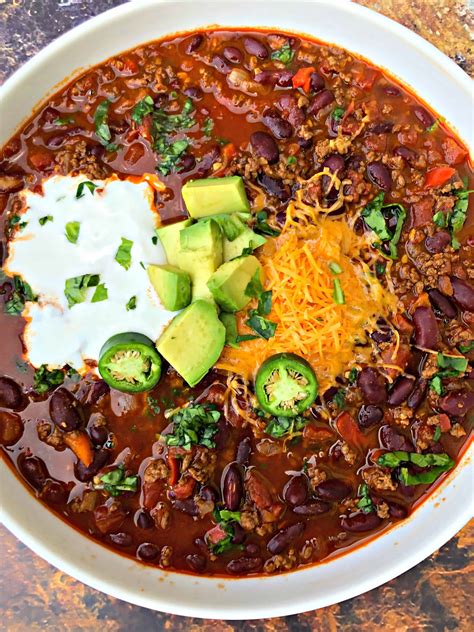 chili recipe meat and beans easy instant pot