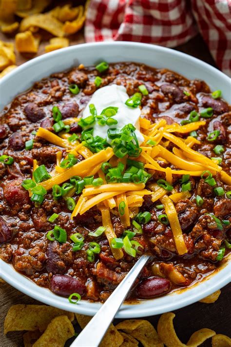 chili recipe meat and beans easy spicy