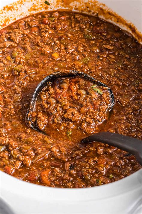 chili recipe no beans slow cooker