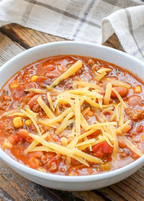 chili recipes easy & fast