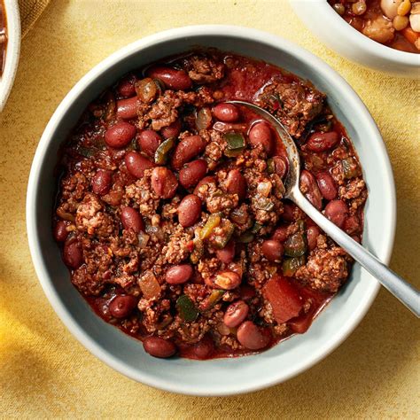 Chili Using Dried Kidney Beans