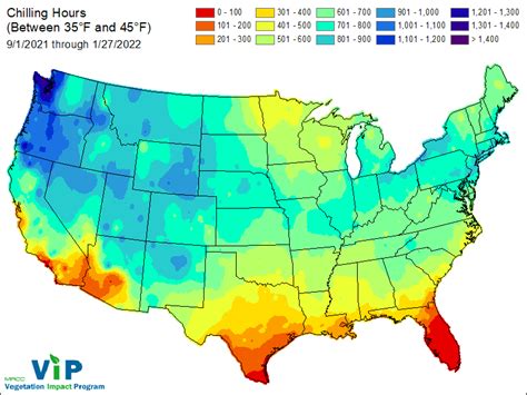 Chill Hours For Zone 9