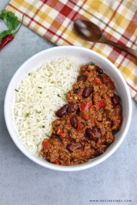 Chilli And Rice Side Dish