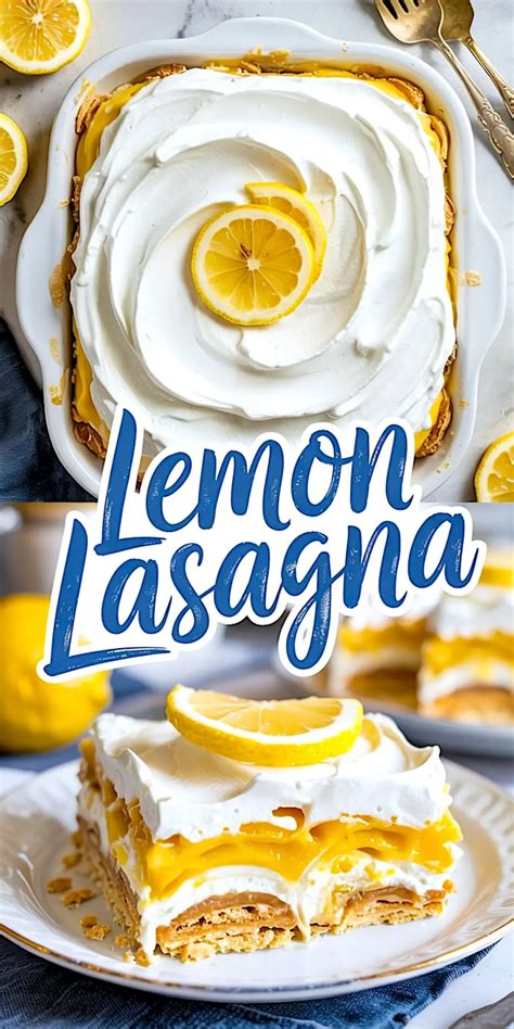 chilling lemon lasagna