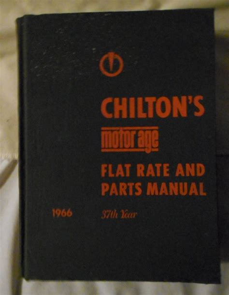 The Best Chilton Flat Rate Guide References