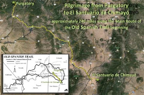 chimayo pilgrimage route map