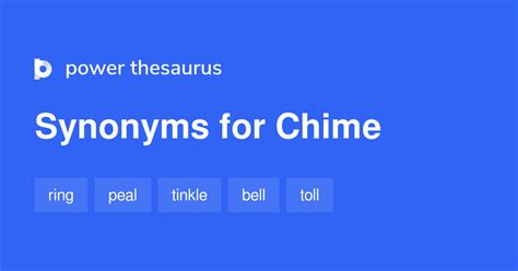 Chime Synonym