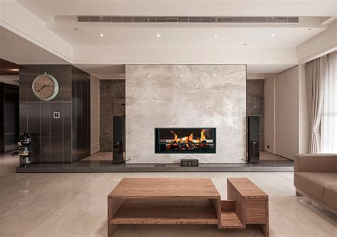 Chimenea Marmol Moderna