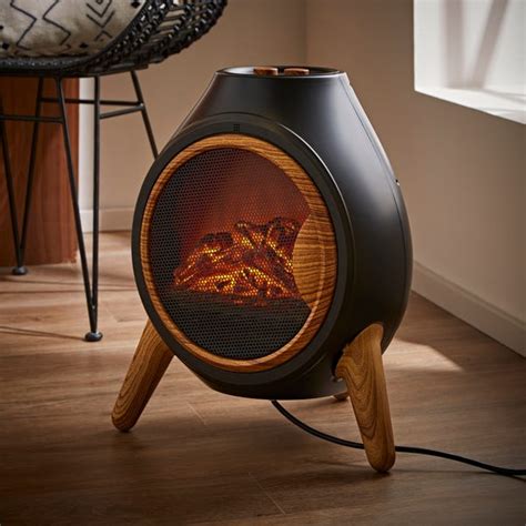 Chimenea Style Flame Effect Heater
