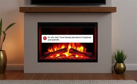 Chimney Free Electric Fireplace Error Code E3