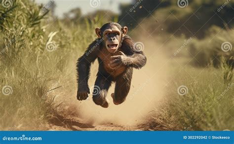 chimp running speed