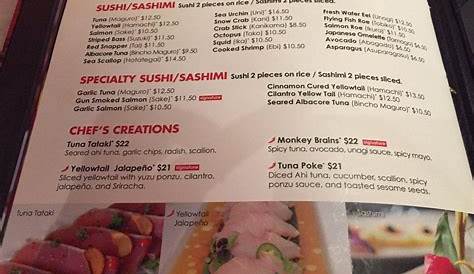 Chin Chin Chinese Restaurant Las Vegas Menu | Modern Asian and Sushi