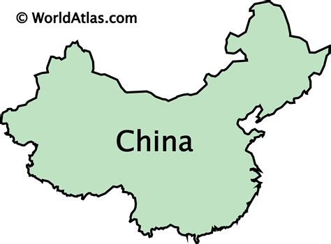 China Map Looks Like