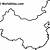 china map outline printable