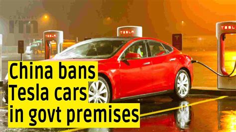 china bans tesla cars