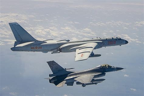 china fighter jets over taiwan