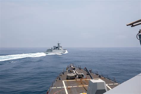 china us warship taiwan strait