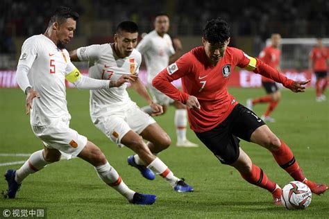 china vs south korea football